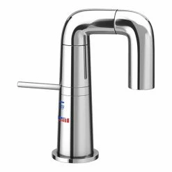 Arezzo Basin Mixer Tap With 360 Degree Rotating Spout Chrome