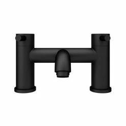 Arezzo Round Matt Black Tap Package (Bath + Basin Tap) -Arezzo shop AZRTPK d6 460