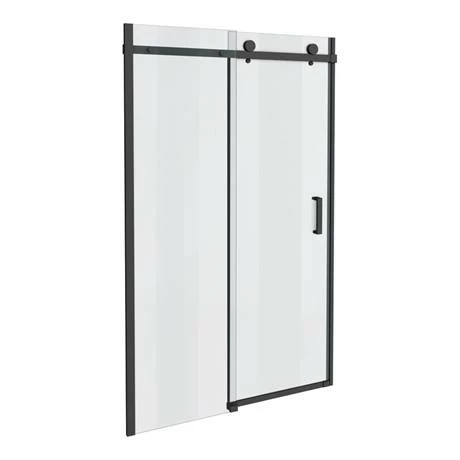 Arezzo Matt Black 1400mm Frameless Sliding Shower Door Arezzo Matt Black 1400mm Frameless Sliding Shower Door -Arezzo shop AZSD14 new d1 460