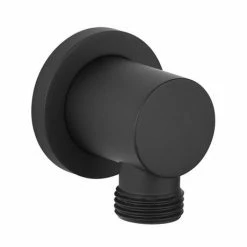 Arezzo Matt Black Shower System (Valve Inc. 195mm Ceiling Mounted Head + Slide Rail Kit With Handset) -Arezzo shop AZSP2CMB d5 460