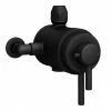 Arezzo Matt Black Round Exposed Dual Thermostatic Shower Valve 1 Arezzo Matt Black Round Exposed Dual Thermostatic Shower Valve -Arezzo shop AZSV4MBE P