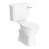 Arezzo Traditional Toilet With Rose Gold Lever 1 Arezzo Traditional Toilet With Rose Gold Lever -Arezzo shop AZTCC RG p