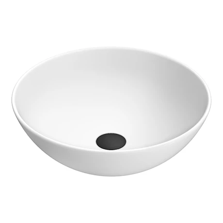 Arezzo 400mm Matt White Round Counter Top Basin Arezzo 400mm Matt White Round Counter Top Basin -Arezzo shop AZW6015 prod