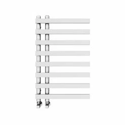 Arezzo Chrome 800 X 500mm 8 Bars Designer Heated Towel Rail 4 Arezzo Chrome 800 X 500mm 8 Bars Designer Heated Towel Rail -Arezzo shop C8X500B8 AF d2 460