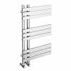 Arezzo Chrome 800 X 500mm 9 Bars Designer Heated Towel Rail 1 Arezzo Chrome 800 X 500mm 9 Bars Designer Heated Towel Rail -Arezzo shop C8X500B9 AF p