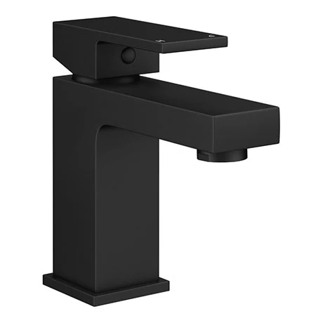 Arezzo Square Matt Black Basin Mono Mixer Tap Arezzo Square Matt Black Basin Mono Mixer Tap -Arezzo shop CAS14BLK p