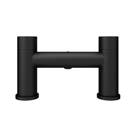 Arezzo Round Matt Black Bath Filler Tap Arezzo Round Matt Black Bath Filler Tap -Arezzo shop CRU10BLK n d3 460