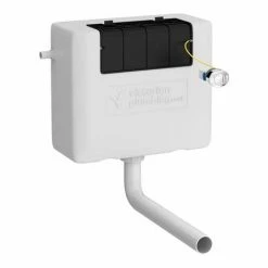 Arezzo 500 Matt Blue WC Unit With Cistern + Square Pan -Arezzo shop FAC001 L1 460