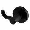 Arezzo Industrial Style Matt Black Single Robe Hook 2 Arezzo Industrial Style Matt Black Single Robe Hook -Arezzo shop ISBLKH p