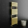 Arezzo Brushed Brass 1200 X 500 Heated Towel Rail 1 Arezzo Brushed Brass 1200 X 500 Heated Towel Rail -Arezzo shop MIL12BB N P
