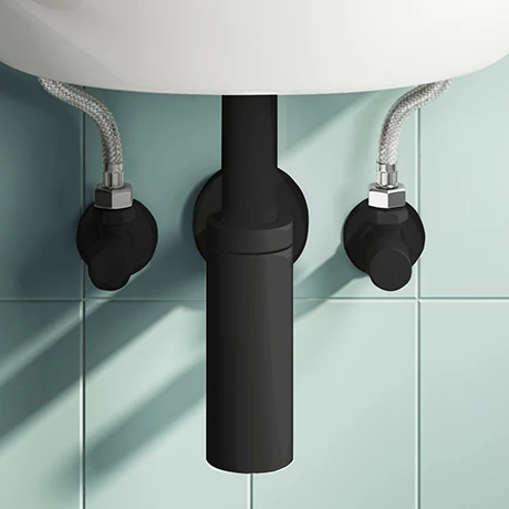 Arezzo Matt Black Trap and Isolating Set Arezzo Matt Black Trap And Isolating Set -Arezzo shop MRTISMB p