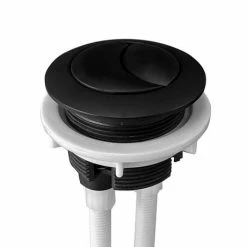 Arezzo Matt Black Push Button For Close Coupled Cisterns -Arezzo shop PB02 MB d2 460