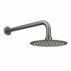 Arezzo Gunmetal Grey Round Shower Package With Concealed Valve + Head 5 Arezzo Gunmetal Grey Round Shower Package With Concealed Valve + Head -Arezzo shop RD2GMPK d3 460