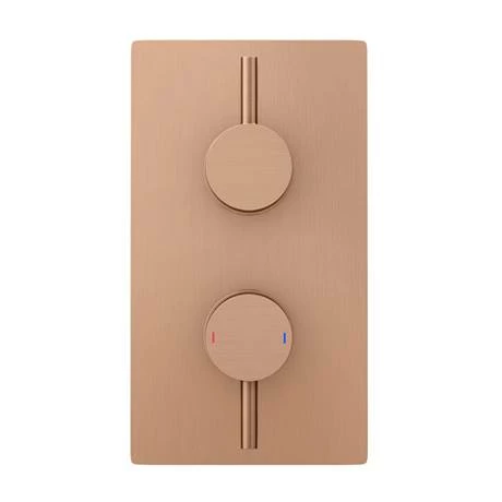 Arezzo Rose Gold Round Shower Package with Concealed Valve + Ceiling Mounted Head Arezzo Rose Gold Round Shower Package With Concealed Valve + Ceiling Mounted Head -Arezzo shop RD2RGPKCM detail4 460