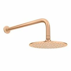 Arezzo Brushed Bronze Round Thermostatic Shower Pack With Head + Handset 5 Arezzo Brushed Bronze Round Thermostatic Shower Pack With Head + Handset -Arezzo shop RD4BZPK d3 460