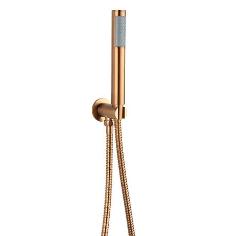 Arezzo Brushed Bronze Round Thermostatic Shower Pack with Head + Handset Arezzo Brushed Bronze Round Thermostatic Shower Pack With Head + Handset -Arezzo shop RD4BZPK d4 460