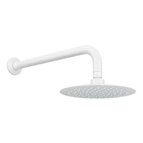 Arezzo Matt White Round Thermostatic Shower Pack with Head + Handset Arezzo Matt White Round Thermostatic Shower Pack With Head + Handset -Arezzo shop RD4MWPK d4 460