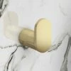 Arezzo Brushed Brass Robe Hook 1 Arezzo Brushed Brass Robe Hook -Arezzo shop RTH02 BB NW P